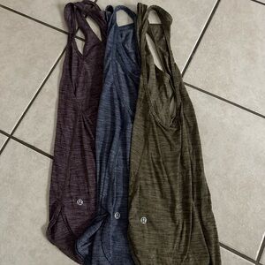 3 Lululemon Workout Tops